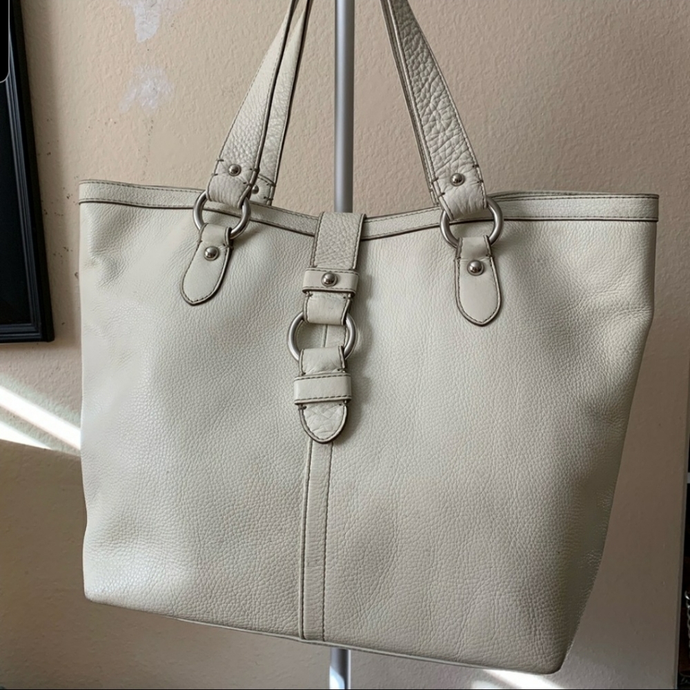 Leather large bag